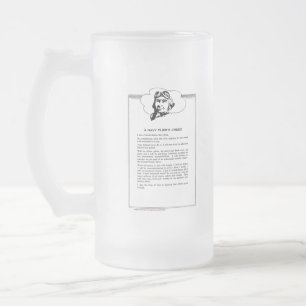 Naval Aviators Creed Frosted Mug