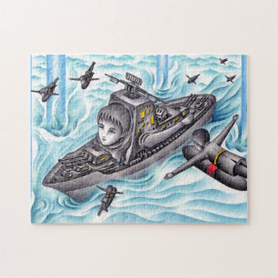 Naval battle game. jigsaw puzzle
