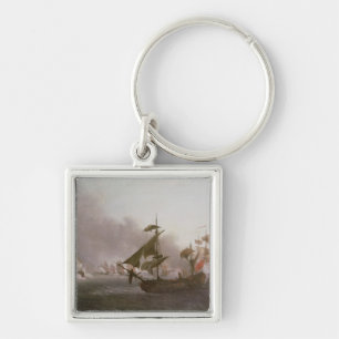 Naval Combat off the Isle of Grenada Key Ring
