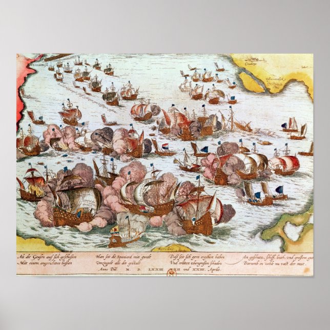 Naval Combat Poster (Front)