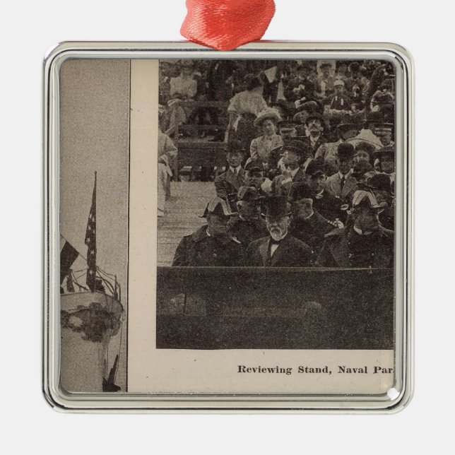 Naval, educational triumphs, Seattle, Wash Metal Tree Decoration (Front)
