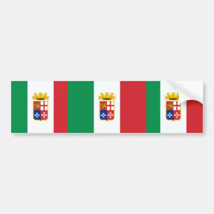 Naval Ensign Of Italy, Italy Bumper Sticker