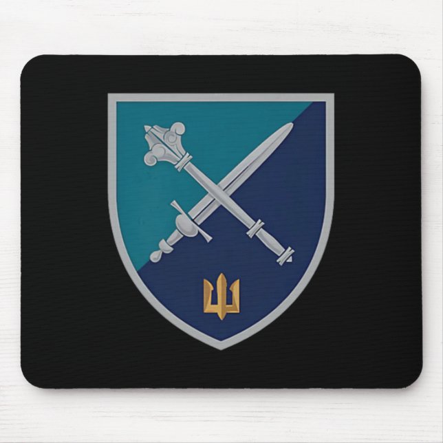 Naval Infantry Corps Command (ukraine) V2 Ukrainia Mouse Mat (Front)