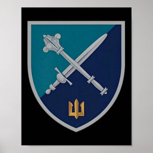 Naval Infantry Corps Command (ukraine) V2 Ukrainia Poster