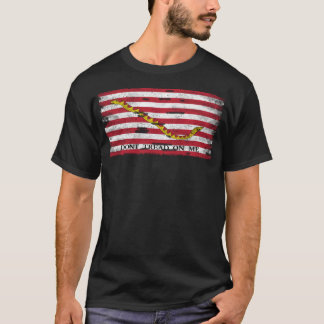 Naval Jack flag of the United States Vintage T-Shirt