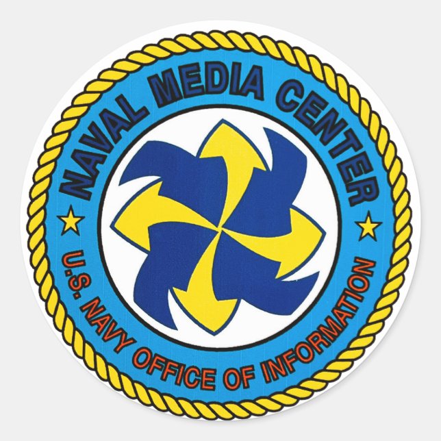 Naval Media Centre Sticker (Front)
