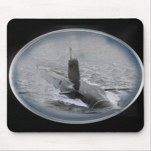 Naval nuclear sub mouse mat