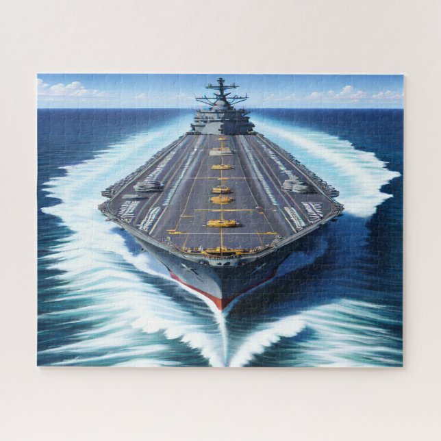 Naval Ship Jigsaw Puzzle (Horizontal)