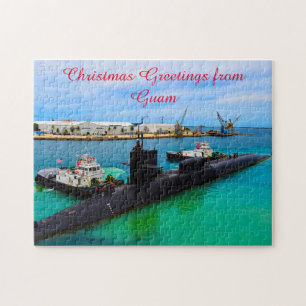 Naval Submarine Guam.  Jigsaw Puzzle