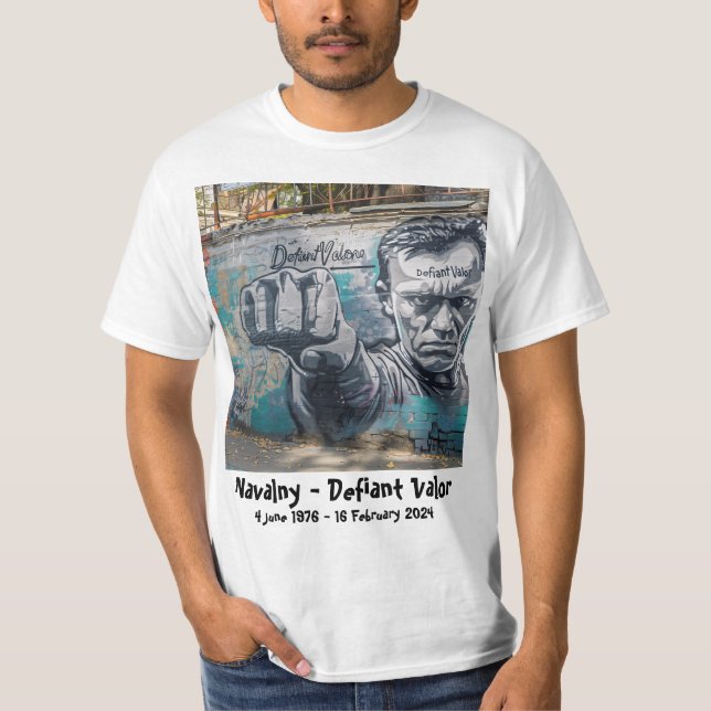 Navalny - Defiant Valor T-Shirt (Front)
