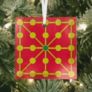 Navarra Glass Tree Decoration