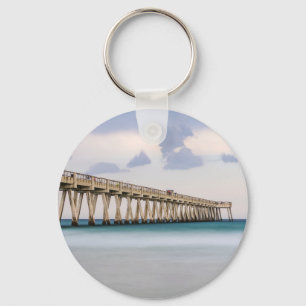 Navarre Beach Fishing Pier Key Ring
