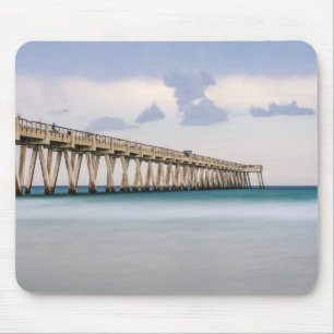 Navarre Beach Fishing Pier Mouse Mat