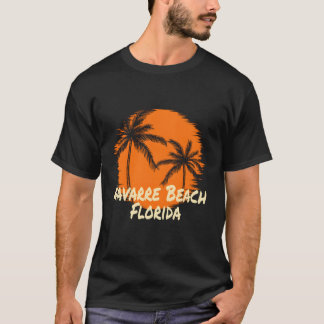 Navarre Beach Fl Florida Vacation Souvenir Sun Pal T-Shirt