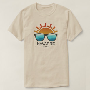 Navarre Beach Florida Sunglasses T-Shirt