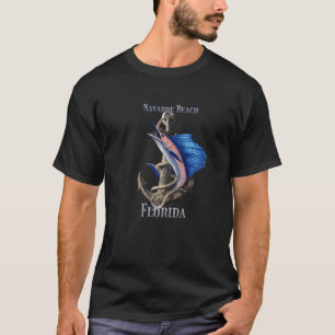 Navarre Beach Florida Swordfish Marlin Ocean Fishi T-Shirt