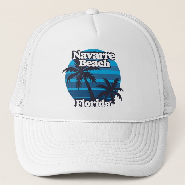Navarre Beach Florida Trucker Hat (Front)