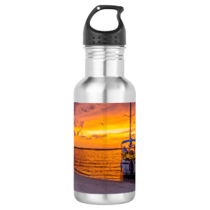 Navarre Florida Fire Sunset Stainless Steel Water 532 Ml Water Bottle