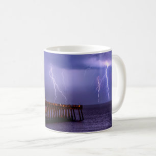 Navarre Florida Lightning Storm Coffee Mug