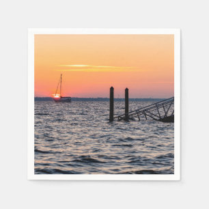 Navarre Florida Santa Rosa Sunrise Napkin