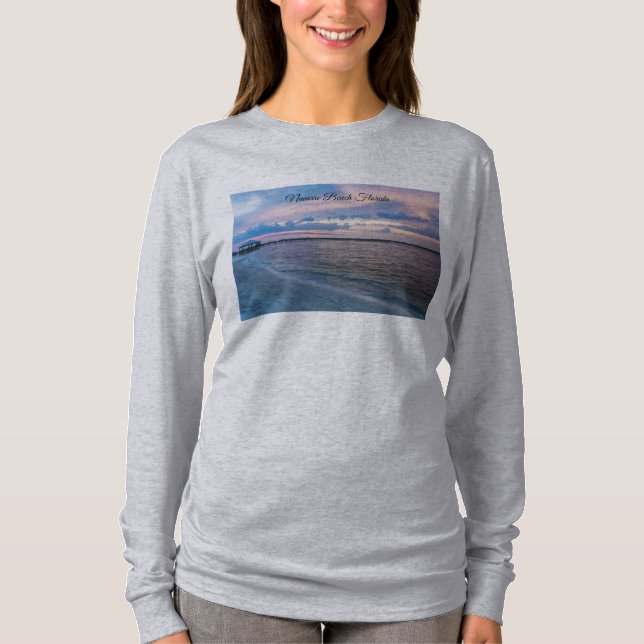 Navarre Santa Rosa Sunset Long Sleeve Tshirt (Front)
