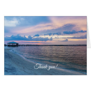 Navarre Santa Rosa Sunset Thank You Card
