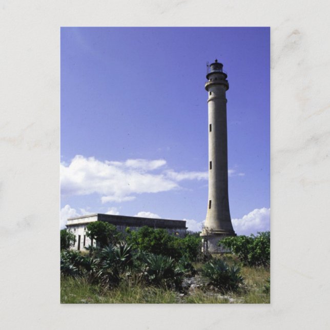 Navassa Island Lighthouse Postcard (Front)