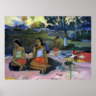 Nave Nave Moe by Eugène Henri Paul Gauguin Poster