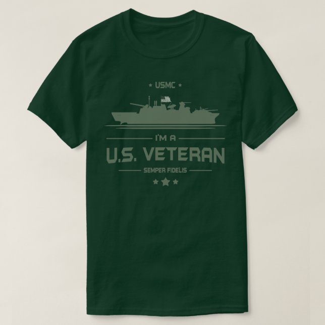 Navi US veteran tshirt (Design Front)