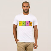 Navid periodic table name shirt (Front Full)