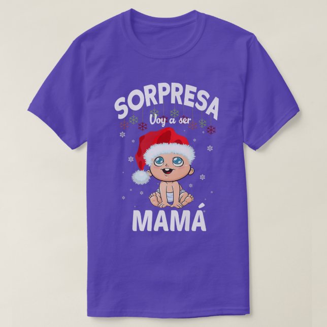 Navidad Funny SORPRESA T-Shirt (Design Front)