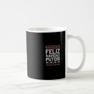 Navidad Putos Funny Mexican Ugly Christmas Party G Coffee Mug