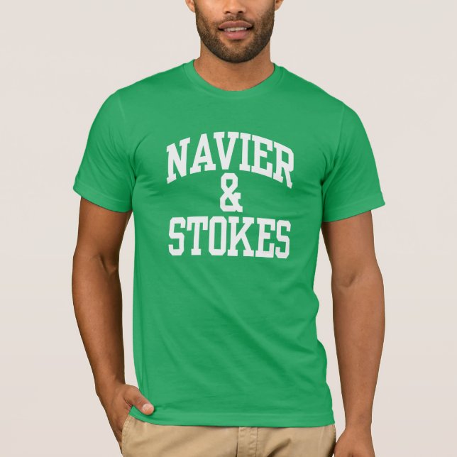 Navier & Stokes T-shirts (Front)