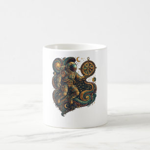 Navigate the Stars – Inspirational Cosmic  Coffee Mug