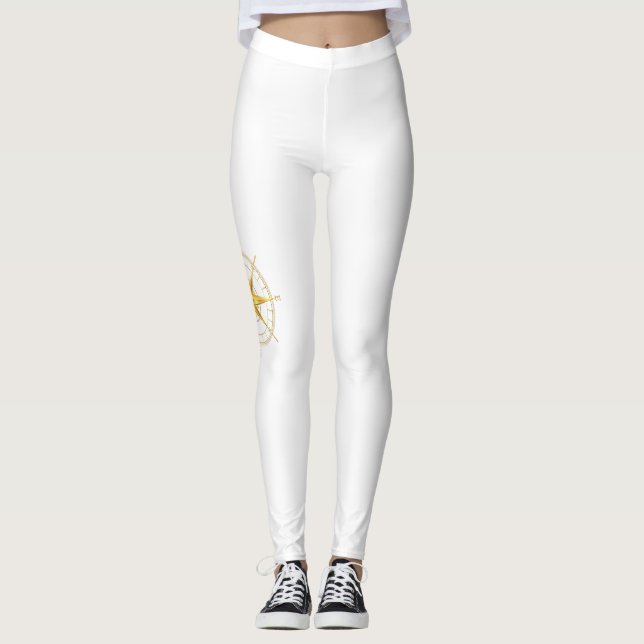 Navigating Life's Journey Leggings (Front)