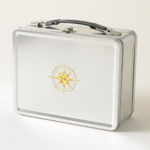 Navigating Life's Journey Metal Lunch Box