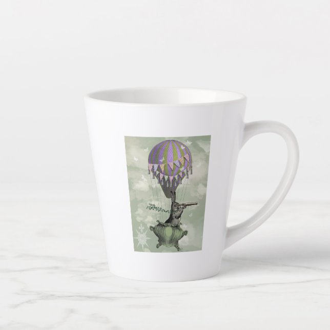 Navigating Rabbit Latte Mug (Right)