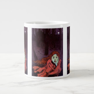 Navigating Trauma Face Of Fear Large Coffee Mug