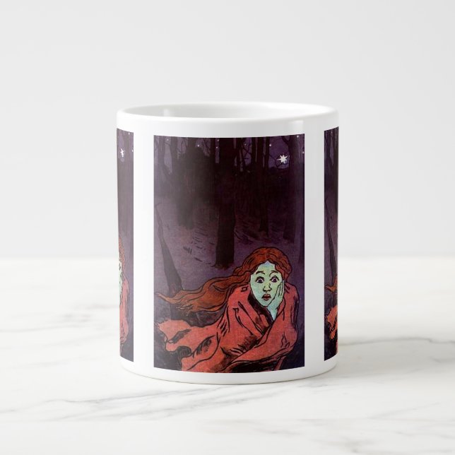 Navigating Trauma Face Of Fear Large Coffee Mug (Front)