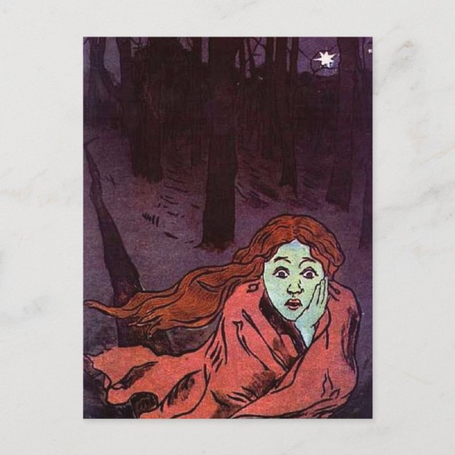 Navigating Trauma Face Of Fear Postcard (Front)