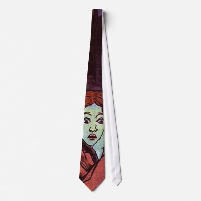 Navigating Trauma Face Of Fear Tie (Front)