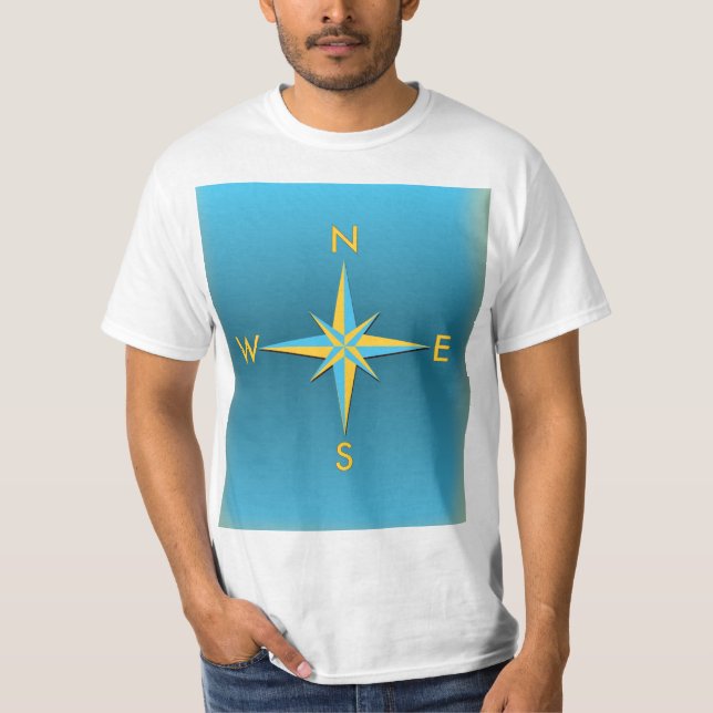Navigation Compass T-Shirt (Front)