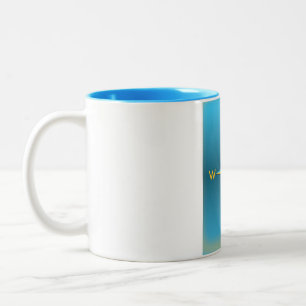 Navigation Compass Two-Tone Coffee Mug