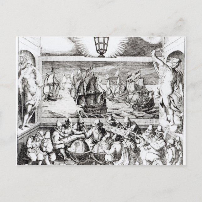 Navigation Titlepage, 1600 Postcard (Front)