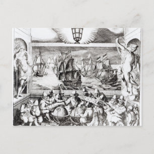 Navigation Titlepage, 1600 Postcard