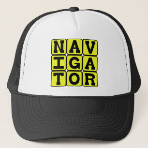 Navigator, Map Master Trucker Hat