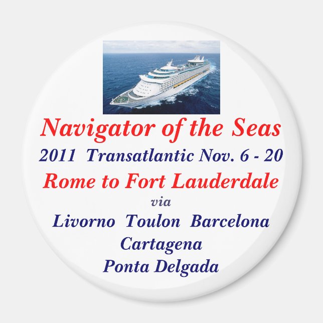 NAVIGATOR OF THE SEAS MAGNET (Front)