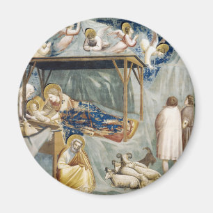 Navitity (Birth of Jesus Christ) (by Giotto) Magnet