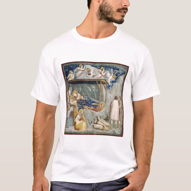Navitity (Birth of Jesus Christ) (by Giotto) T-Shirt (Front)