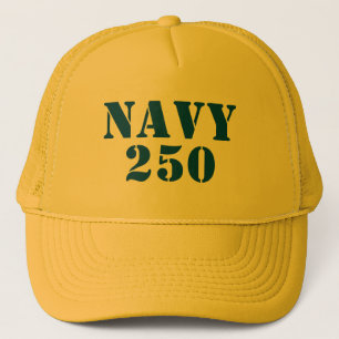 NAVY 250 TRUCKER HAT
